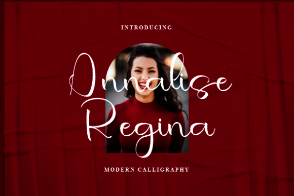 Annalise Regina Font for Branding and Creative Business Use