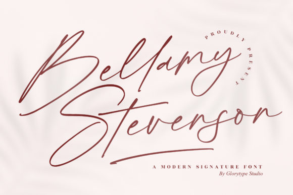 Bellamy Stevenson Font for Creative Projects and Branding