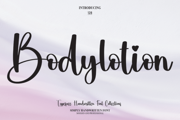 Bodylotion Font: A Graceful Script for Editorial Design