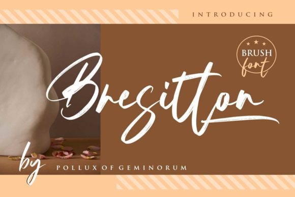 Bresitton Font for Modern Branding and Social Media Design