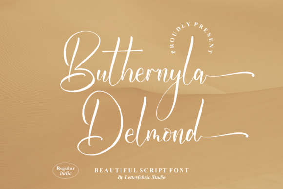 Buthernyla Delmond: A Stylish Script Font for Modern Branding
