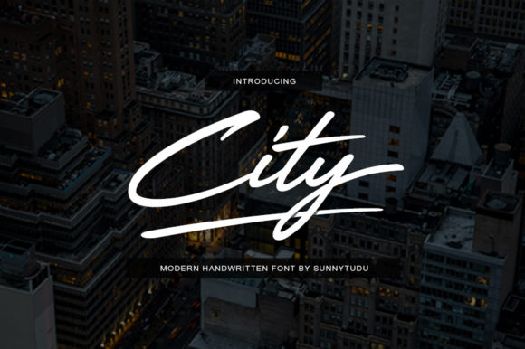 City Font: A Stylish Script for Memorable Branding