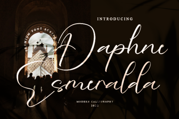 Daphne Esmeralda: A Modern Script Font for Elegant Branding