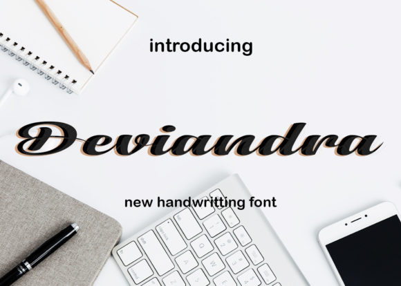 Deviandra Font for Campaigns with a Premium Vibe