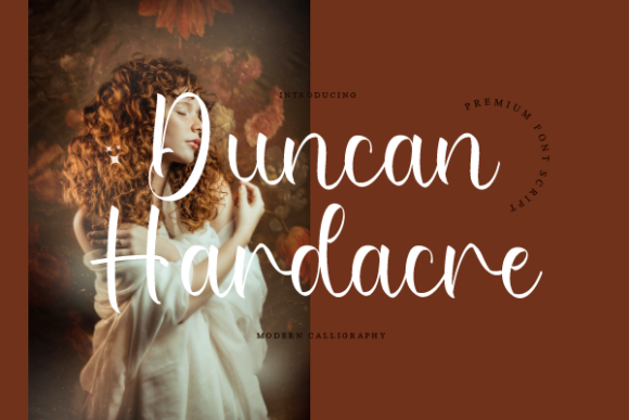 Duncan Hardacre Script Font for Modern Web Design