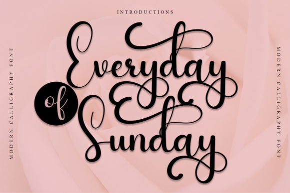 Everyday of Sunday: A Script Font That Brings Elegance to Design