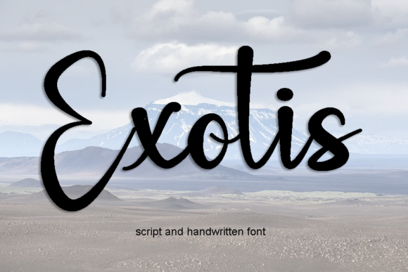 Exotis Font for a Polished Brand Look
