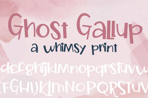Ghost Gallup Font for a Whimsical Brand Boost