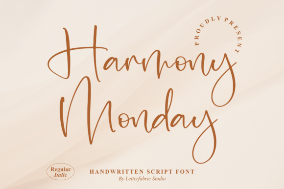 Harmony Monday Font for Creative Makers and Product Designers