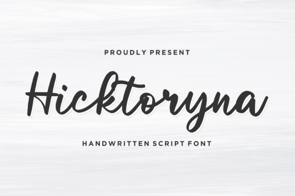 Hicktoryna: A Script Font That Elevates Your Web Design