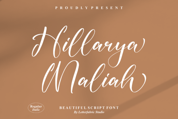 Hillarya Maliah Font for Editorial Design and Creative Projects