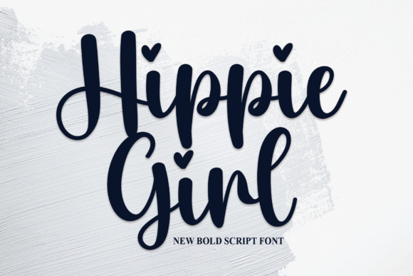 Hippie Girl Font for Stylish and Dainty Craft Projects