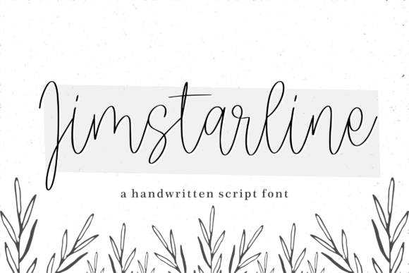 Jimstarline Font for Elegant Digital Campaigns