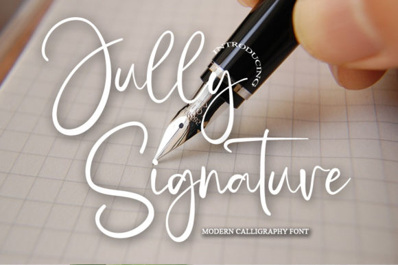 Jully Signature: A Timeless Script Font for Designers