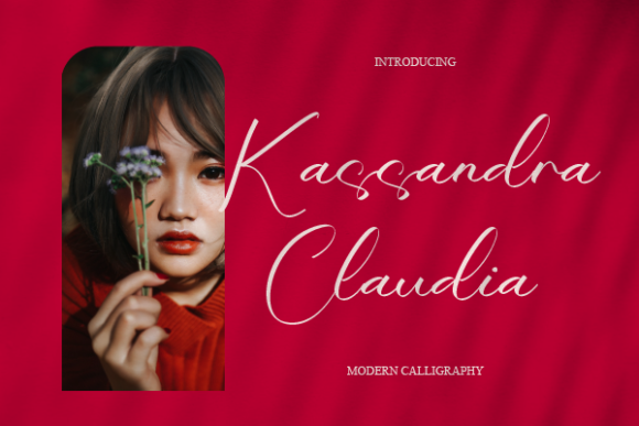 Kassandra Claudia: A Script Font for Sophisticated Design Projects