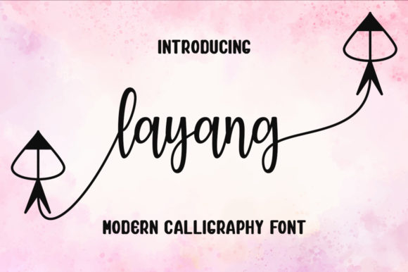 Layang: A Handwritten Font for Editorial Elegance