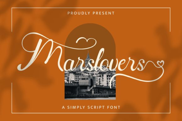 Marslovers Font: A Script Typeface for Business Branding