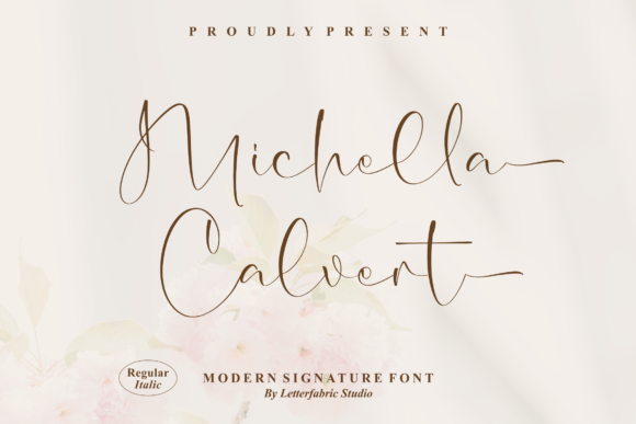Michella Calvert Font Review: A Delicate Script for Creative Branding