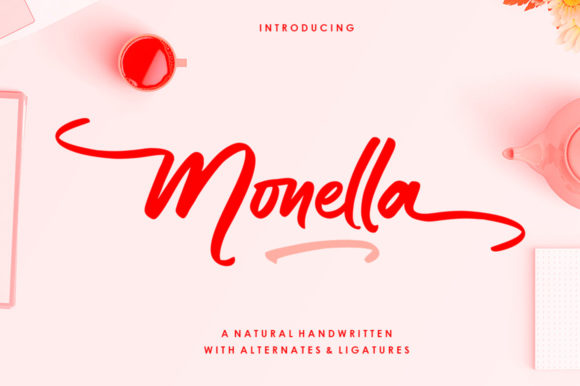 Monella Font for Editorial Design and Creative Projects