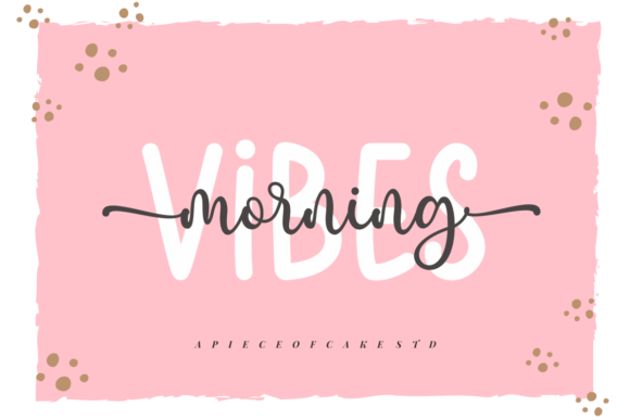 Morning Vibes Duo: A Romantic Typeface for Digital Design