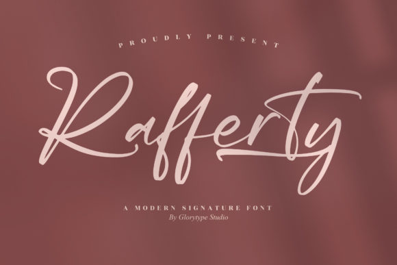Rafferty Font: A Stylish Script for Creative Product Makers