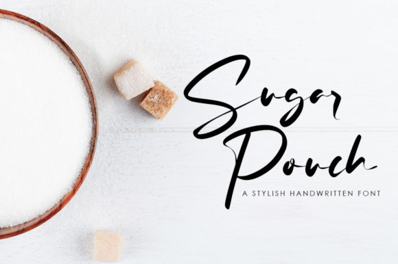 Sugar Pouch Font for Editorial Design Projects
